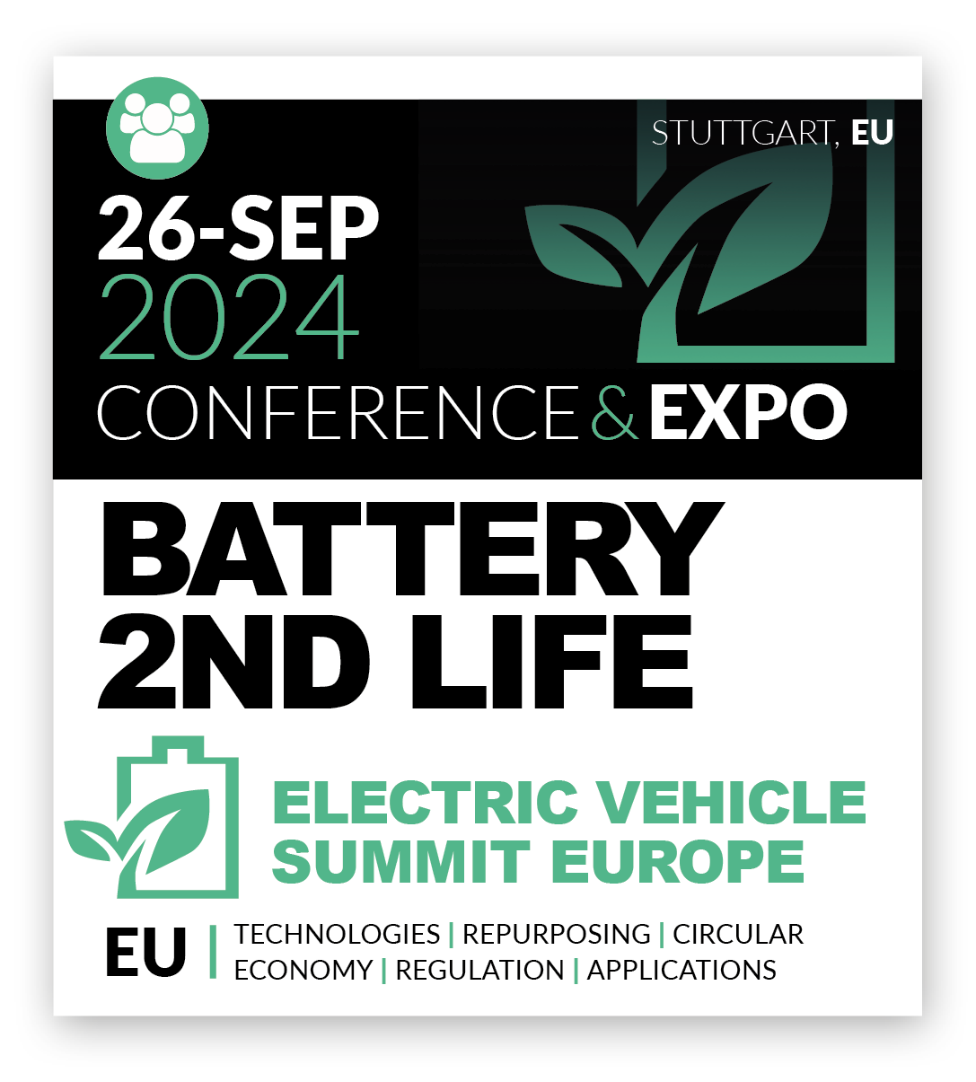 EV Battery Second Life Conference Europe WeAutomotive